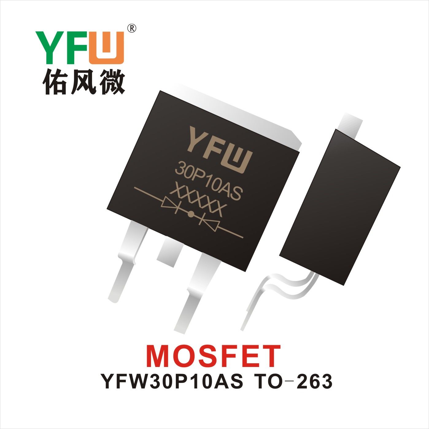 YFW30P10AS TO-263 Feldeffekttransistor YFW Youfeng Micro